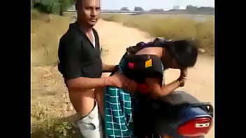 Desi Bhabhi Sucking Cock And Getting Pounded Rough Doggystyle On A Motorbike