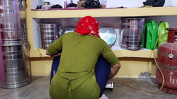Kitchen Whore Bent Over And Ravaged From Behind As She Prepares Dinner