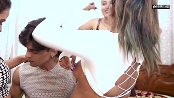Desi Yoga Teacher Ravaged By Lady Gang In Outdoor Orgy (hindi Audio)